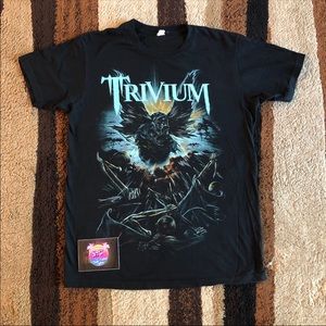 Preloved Trivium heavy metal rock Band Tee M
